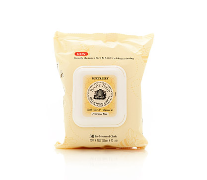 Burt's Bees Fragrance Free Baby Face & Hand Wipes- 30 pack