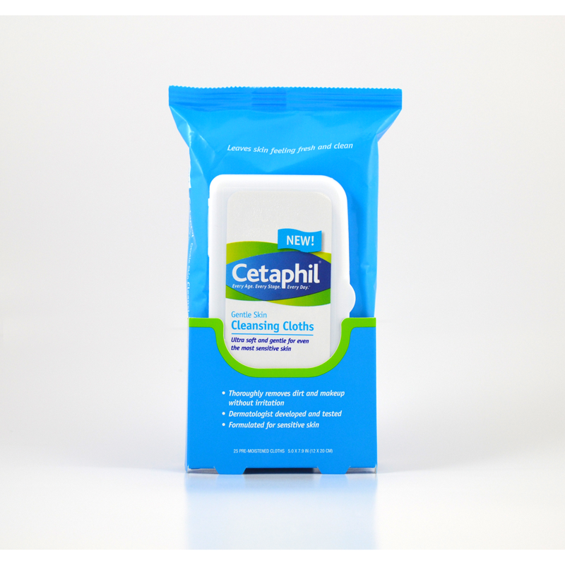 Cetaphil Cleansing Cloths - 25 pack