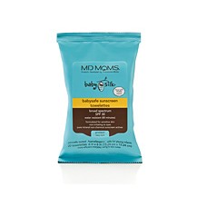 MD Moms Baby Silk Babysafe Sunscreen Towelettes SPF 30- 20 Pack