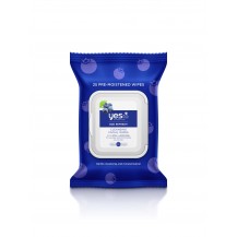 Yes to Blueberries Cleansing Facial Towelettes - 25 pack 
