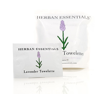 Herban Essentials Lavender Towelettes