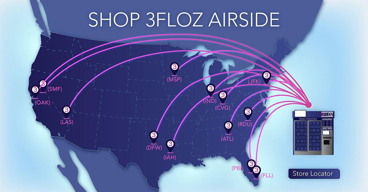 Shop 3FLOZ Airside